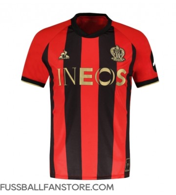 OGC Nice Replik Heimtrikot 2024-25 Kurzarm